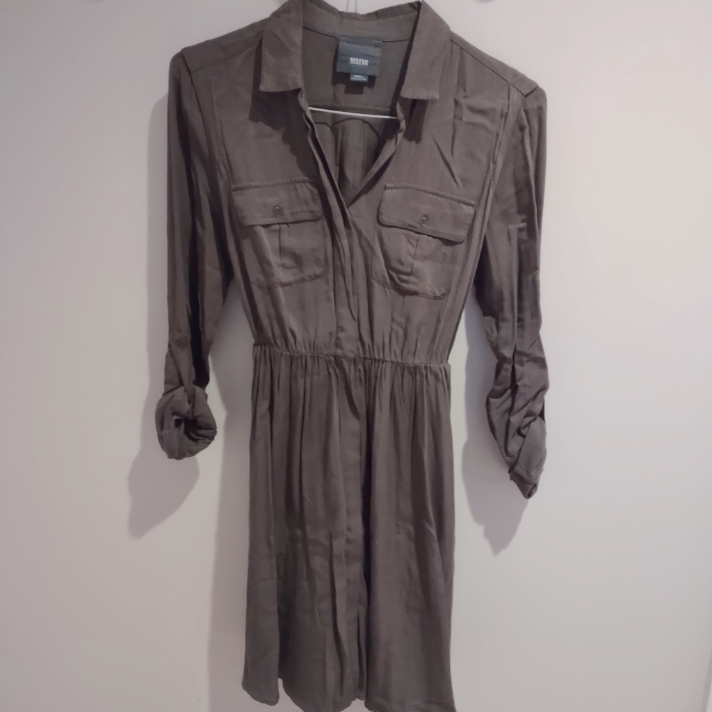 Maeve Button-Up Dress - Small